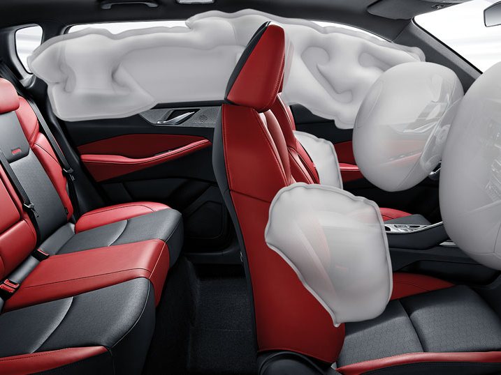 Six airbags